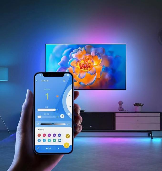 Commercial Magic COB LED Strip Dream Full Color DC 24V Adresável 6