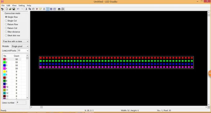 4096 pixels Salve DMX LED Controller H802RA 4 portas Material de liga de alumínio 6