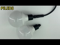 360 graus pixel rgb programável impermeável 3D dmx / SPI 80mm LED pixel bola de luz