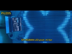 Ip67 Lavadora de parede Rgbw rgbww Faixa de cores Pixel Bar LED pixel tubo spi dmx Rgb Linear Light